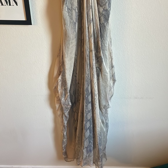 Bebe snake print maxi dress size xxs - Picture 3 of 5